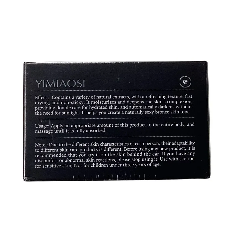 YIMIAOSI Brightening Nourishing Face Cream Tanning Cream Sunless Bronzer NEW